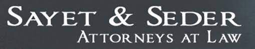 Logo for Sayet and Seder: Attorneys at Law