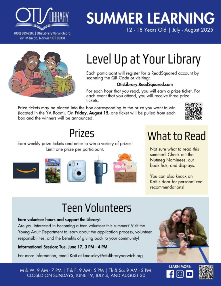 Summer Learning Flyer