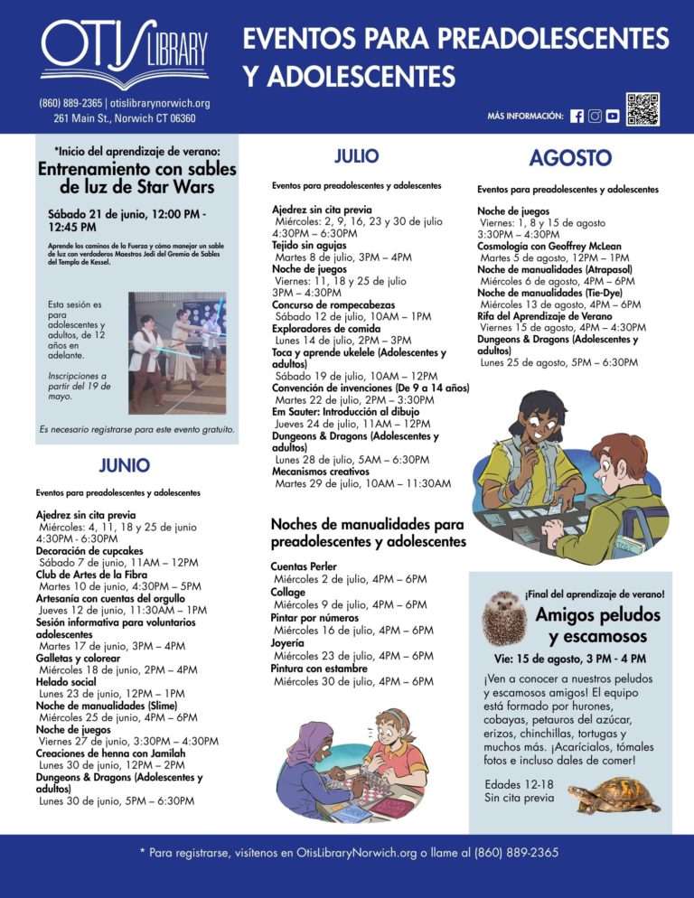 Summer Learning Flyer